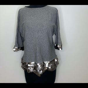 One Crazy sequins sweater